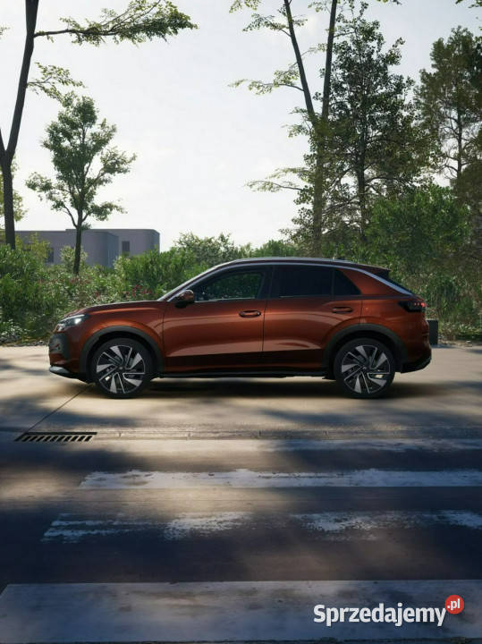 Volkswagen TRoc Wersja Style 15 eTSI 150 DSG komputer pokładowy łódzkie Łódź