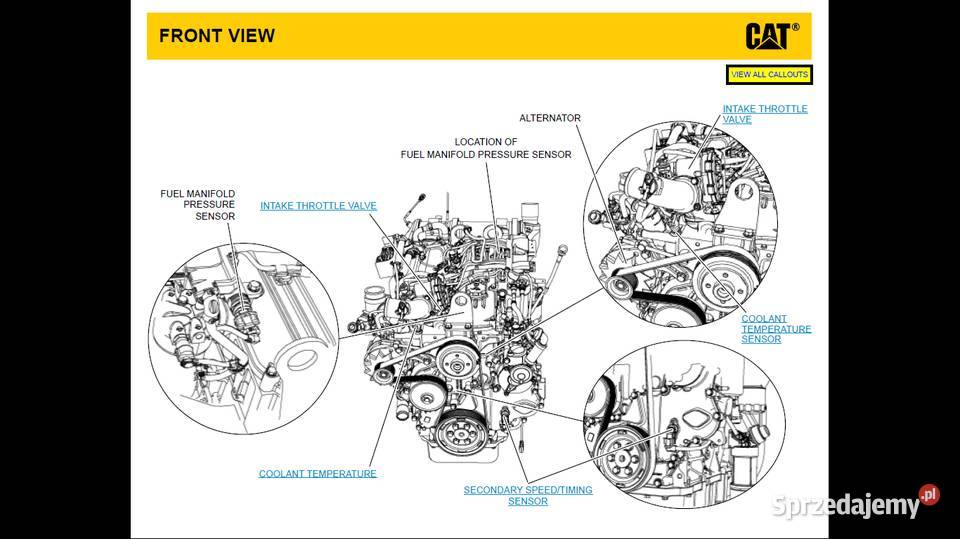 CAT Caterpillar instrukcje napraw do WSZYSTKICH pomorskie Gdańsk
