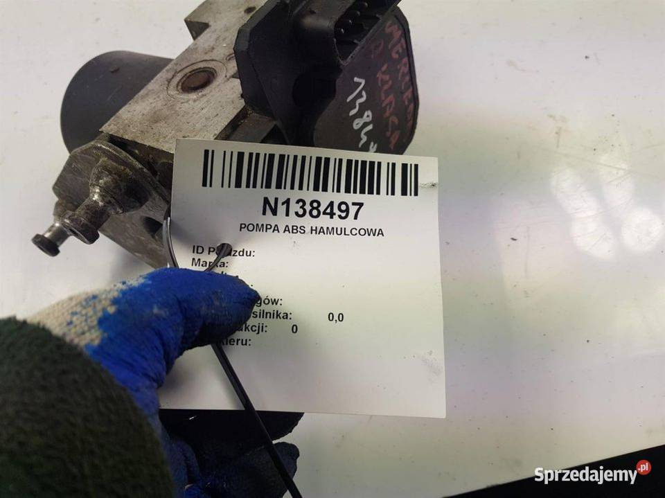 POMPA ABS HAMULCOWA A KLASA A0034317412 osobowe Lipno