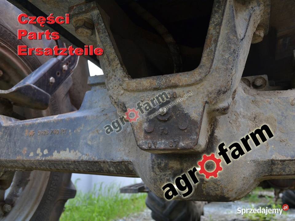 Massey Ferguson 3080 części silnik most przedni