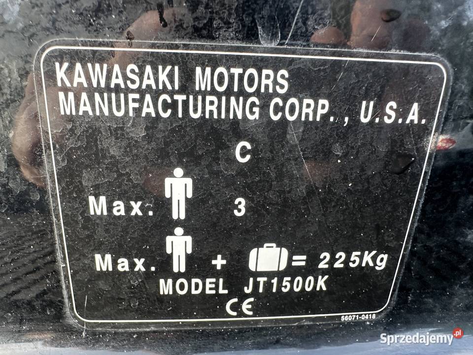 Kawasaki Ultra LX 160 wielkopolskie Koło