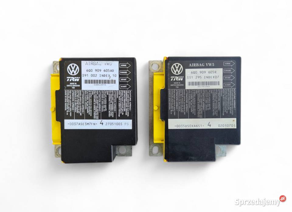 MODUŁ SENSOR AIRBAG IBIZA III POLO IV CORDOBA II osobowe Działoszyce sprzedam