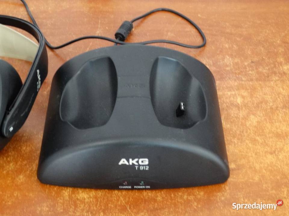 Słuchawki AKG T912 bezprzewodowe WYSYŁKA Słuchawki i głośniki sprzedam