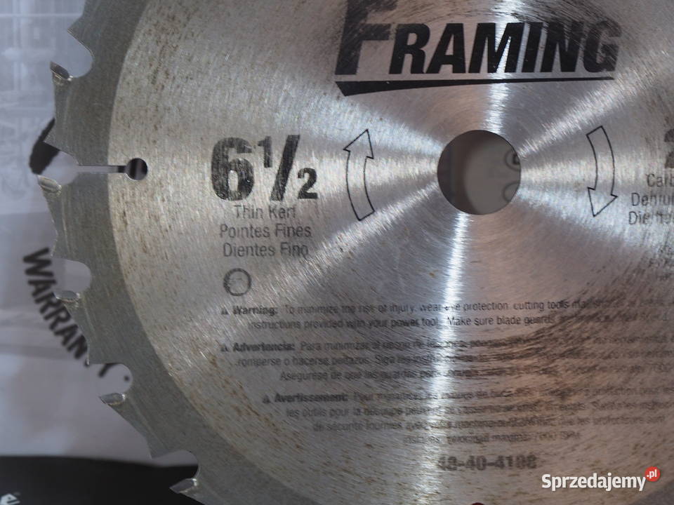 MILWAUKEE tarcza pila pilarka 165x16x24z wurth Baszkówka