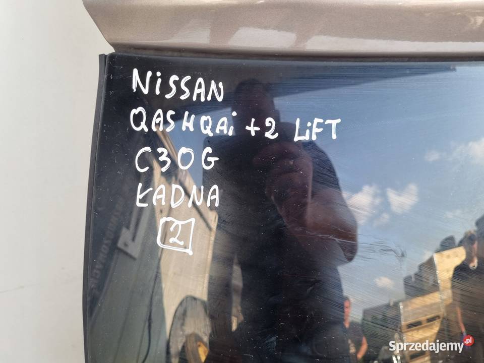 Nissan Qashqai 2 J10 LIFT TYLNA TYLNIA KLAPA Janów