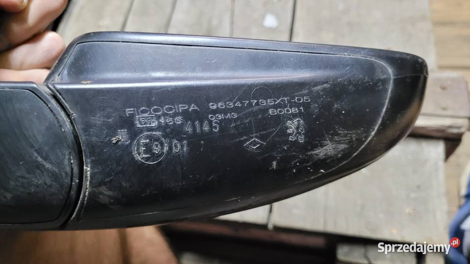 Lusterko prawe Peugeot 307 Łagów