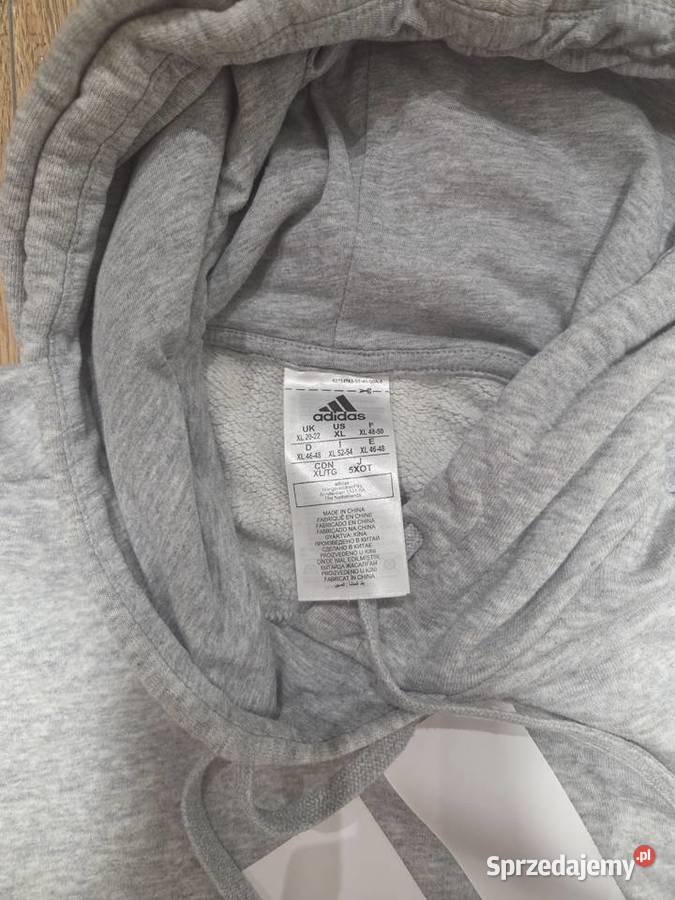 Szara bluza adidas