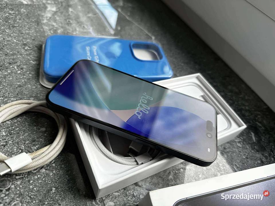 iPhone 15 Pro niebieski Tytan podkarpackie Łańcut