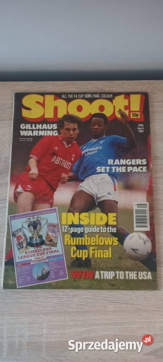 magazyn sportowy piłki nożnej Angielski Shoot śląskie