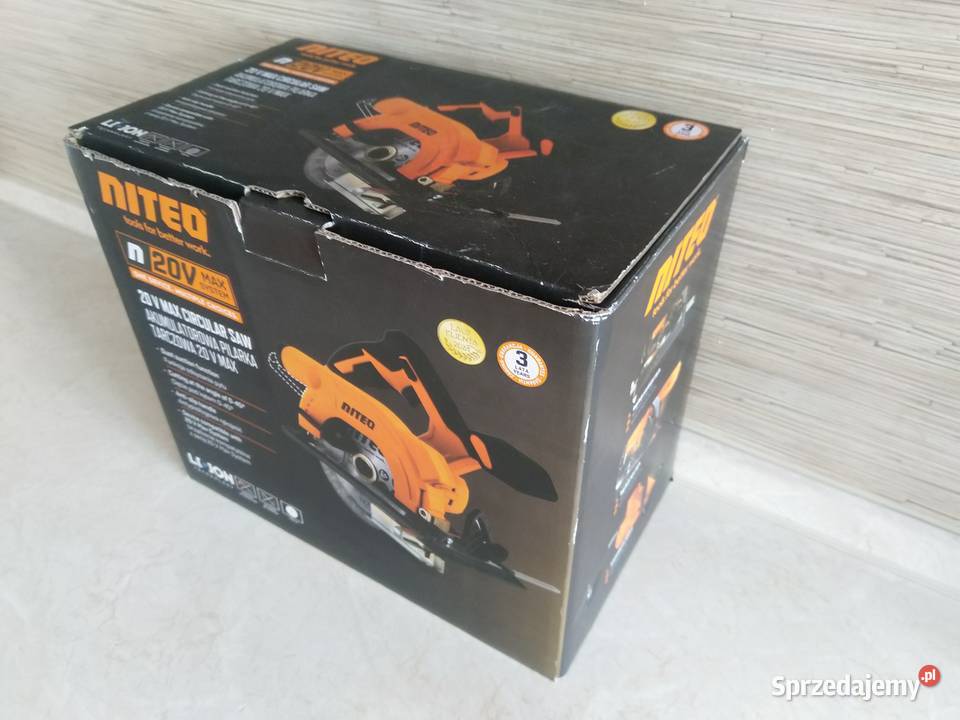 NAJTANIEJ Akumulatorowa Pilarka Tarczowa 20 śląskie