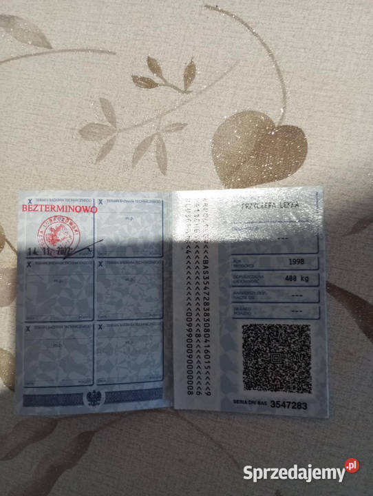 Przyczepka samochodowa SAM Narol