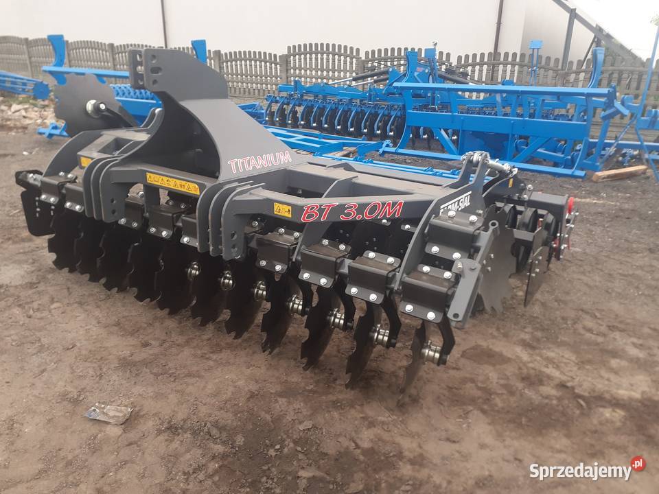 Brona talerzowa 3M FARMSTAL rozstaw 90100 Agregaty Rawa Mazowiecka