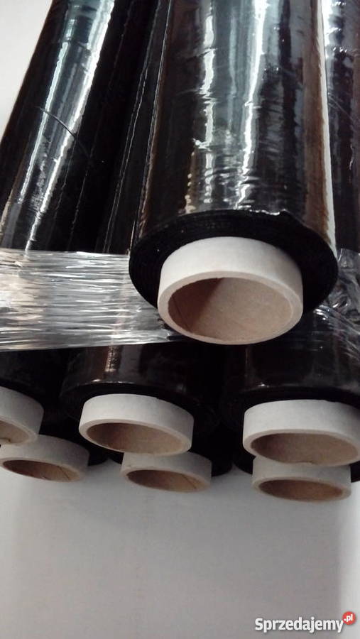Folia stretch czarna super kryjąca Magazynowanie mazowieckie Warszawa sprzedam