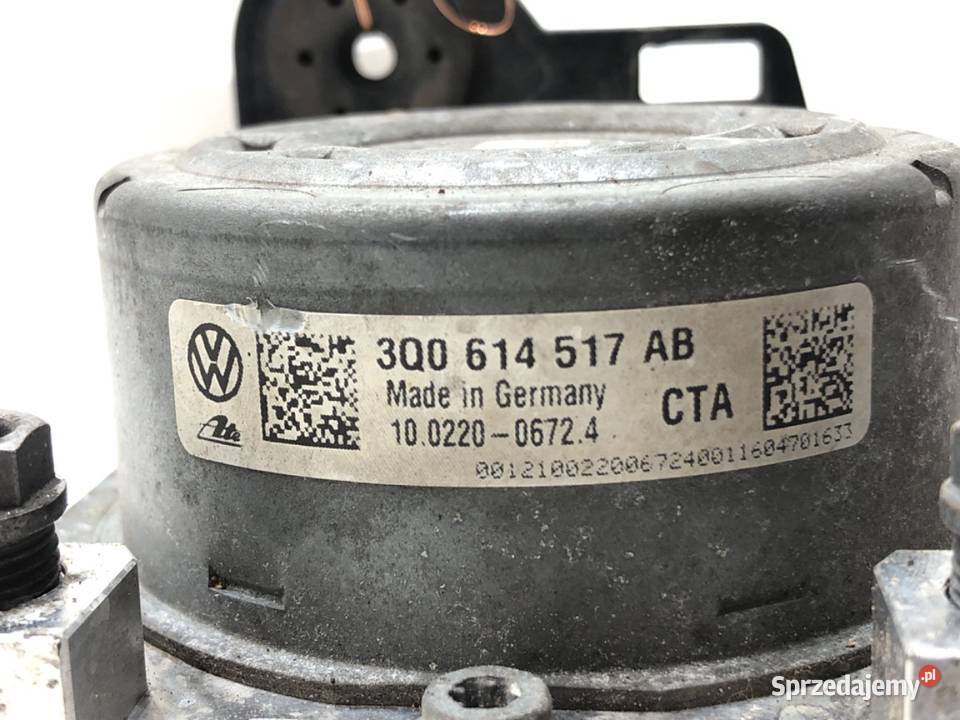 POMPA ABS SKODA SUPERB III 3Q0907379AB 20 280 osobowe