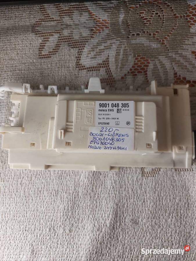 BOSCH SIEMENS 9001048605 EPG70040 MODUŁ ZMYWARKI Zmywarki Nowy Sącz
