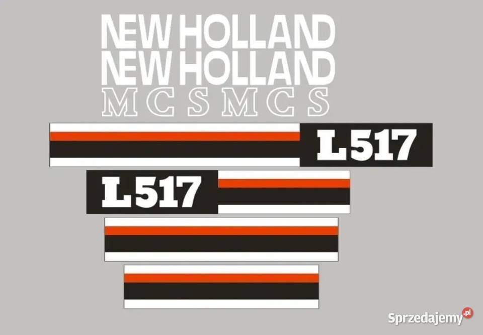 Naklejki oklejenie HOLLAND MCS L517 Zamiennik mazowieckie Janików