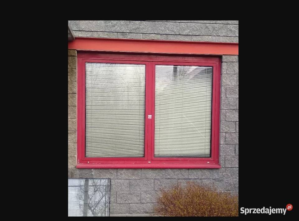 Witryna Aluminiowa 238 x 180 okno Elewacja inny materiał Warszawa