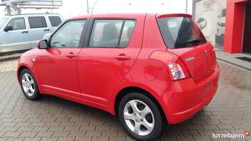Suzuki Swift IV czerwony czerwony mazowieckie sprzedam