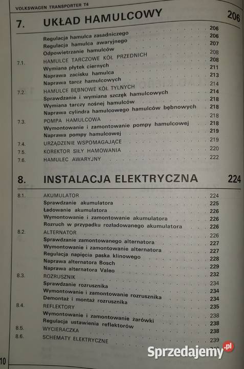 VW Transporter T4 Obsługa i Naprawa dolnośląskie Szczytna