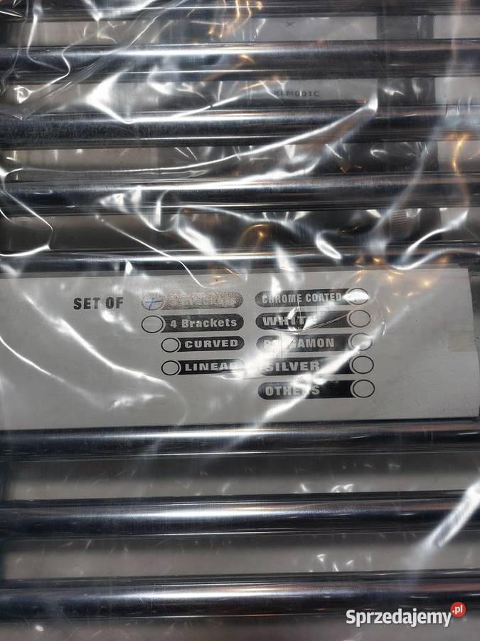 Grzejnik łazienkowy chrom 70x45 Nowy Tyszowce