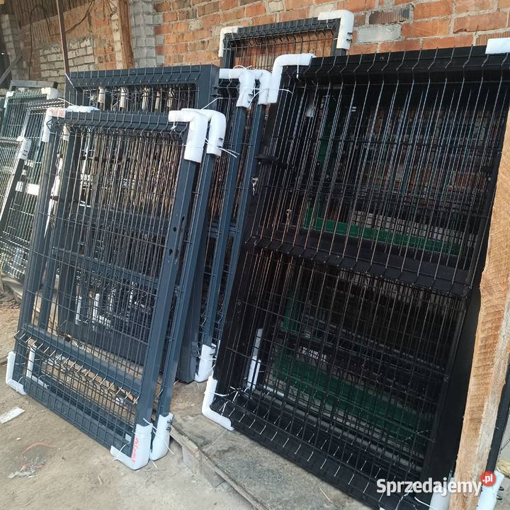 Brama przesuwna z wypełnieniem panelowym Baranów Sandomierski sprzedam