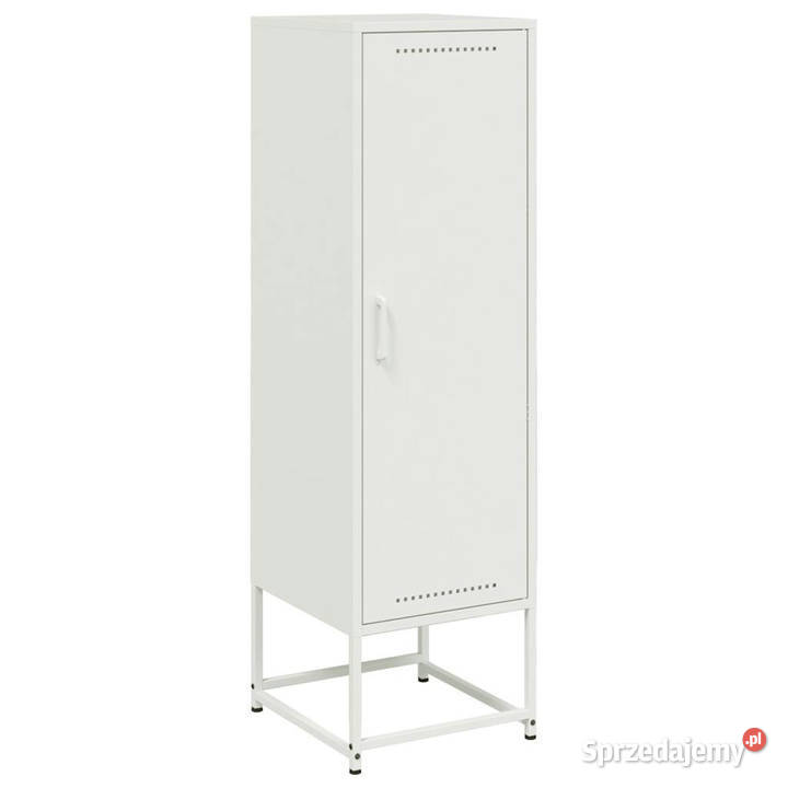 Szafka biała 36x39x123 stal WM846529 Warszawa