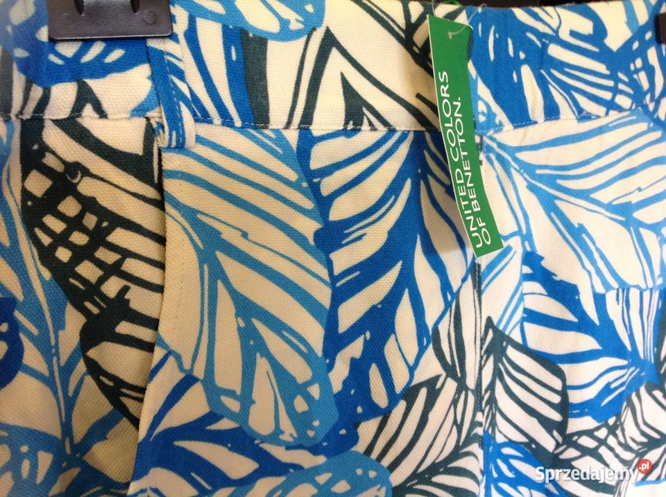 Szorty Spodenki Damskie BENETTON L NOWE Rozmiar 40(L)