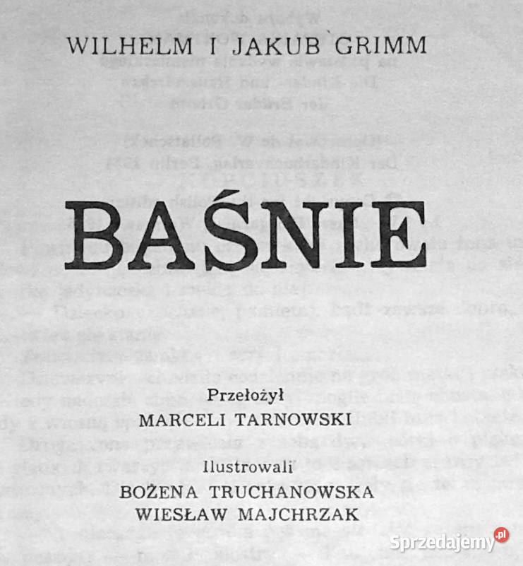 Baśnie Grimm Wilhelm i Jakub Grimm Chełm