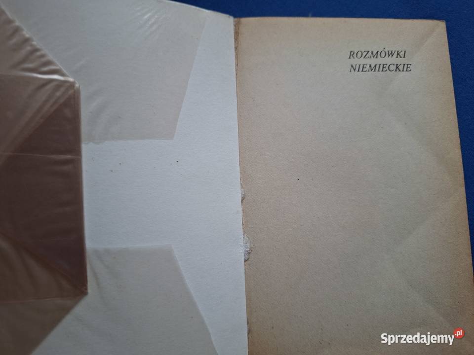 Rozmówki niemieckieHorst Ziebart Lucie Ziebart Rok wydania 1986 Książki do nauki języka obcego Kraków
