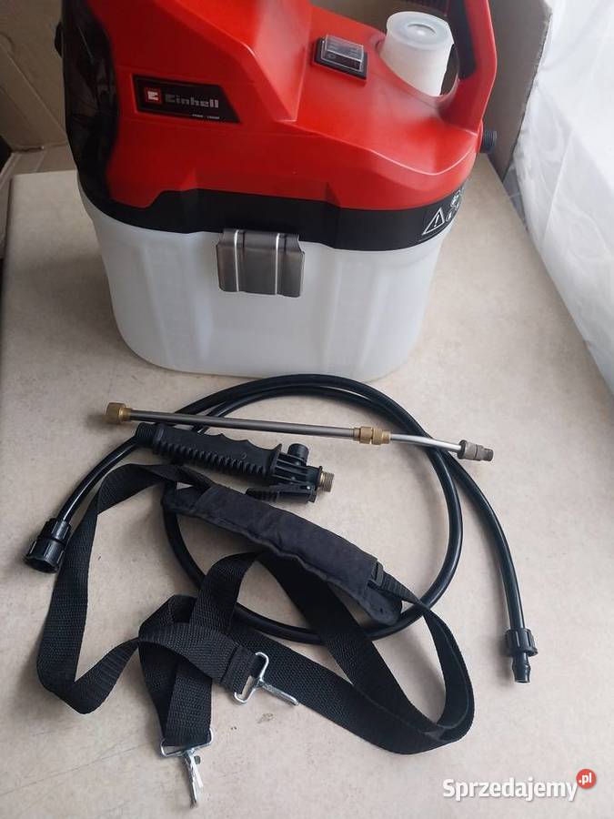 Opryskiwacz firmy Einhell zasilany 18V Łańcut