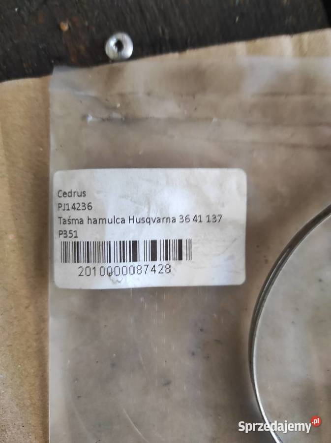 Nowa sprężyna do piły Husqvarna Częstochowa