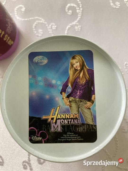 Bidon i Skarbonka Hannah Montana Disney dzieci Czerwionka-Leszczyny sprzedam
