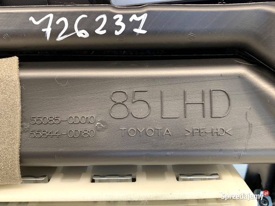 KOKPIT PODUSZKI PASY KOMPLET TOYOTA YARIS III osobowe