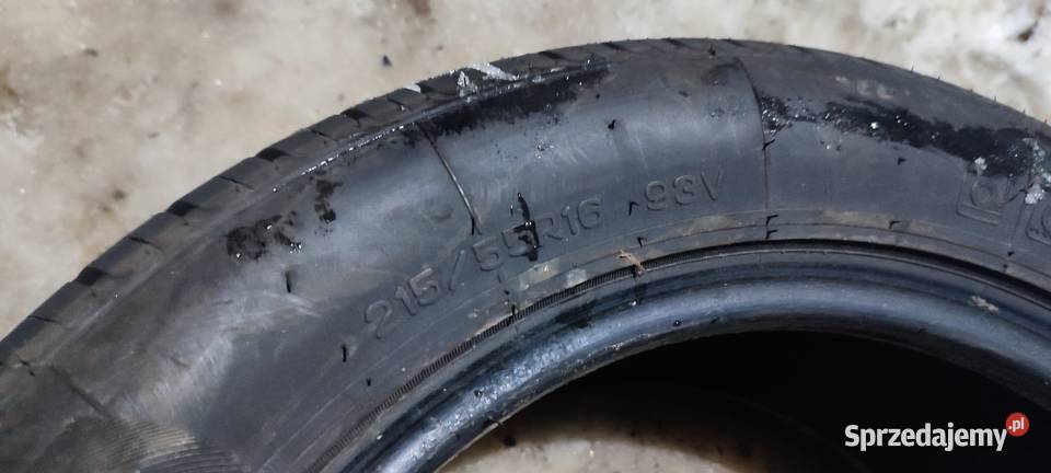 Opony letnie 2 21555 r16 2022r lubelskie Zamość