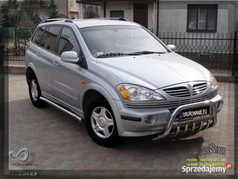 Orurowanie Ssangyong przód boki Orurowanie Warszawa