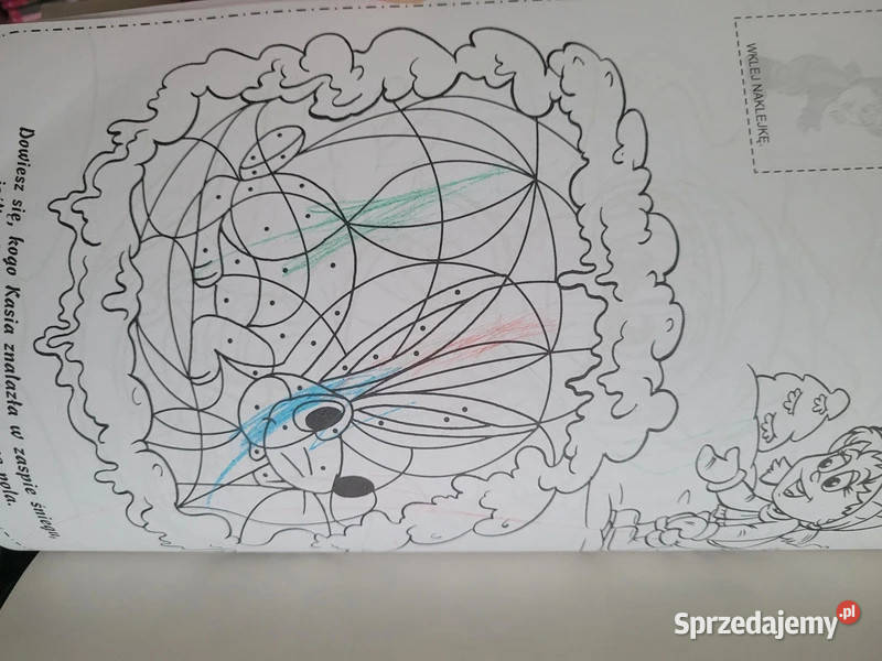 Fenek kameleon Peppa misie kolorowanki Maskotki