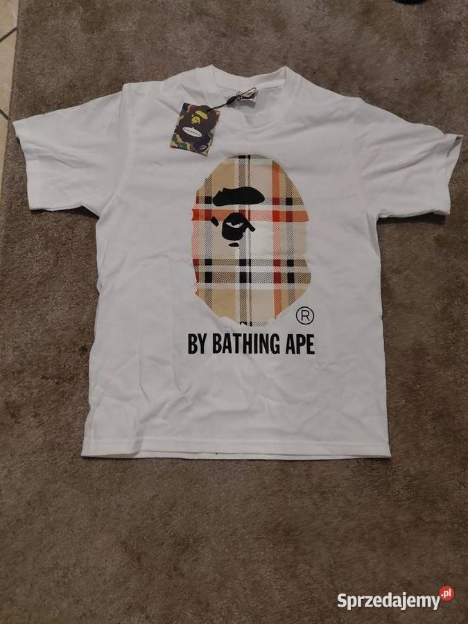Koszulka bape x burberry Białobrzegi