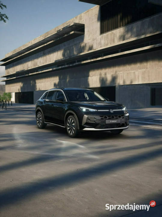 Volkswagen TRoc Wersja Life 15 eTSI 150 DSG kurtyny powietrzne Łódź