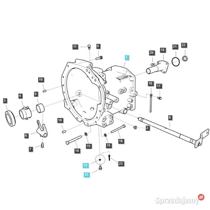 Oring 980 x 240 mm LS XJ25 LS MT335 LS MT340 LS Tajęcina