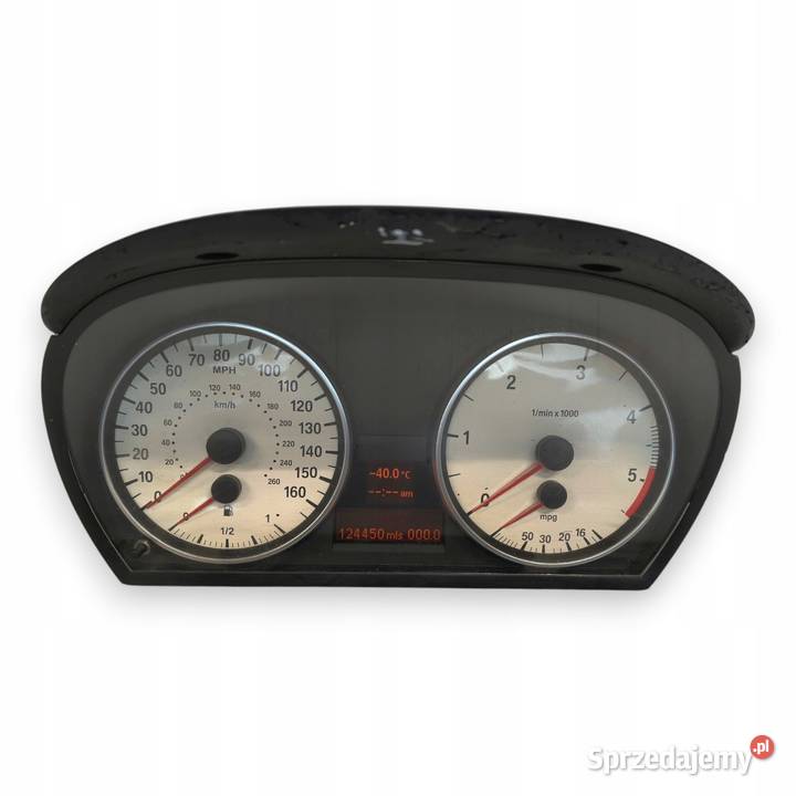 LICZNIK ZEGARY 9122603 BMW E90 E91 20 D Diesel osobowe