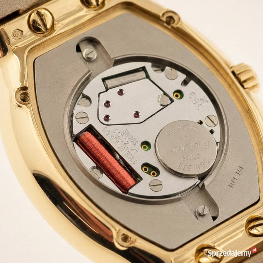 EBEL Lichine Tonneau 18K złoto kwarc mała Warszawa