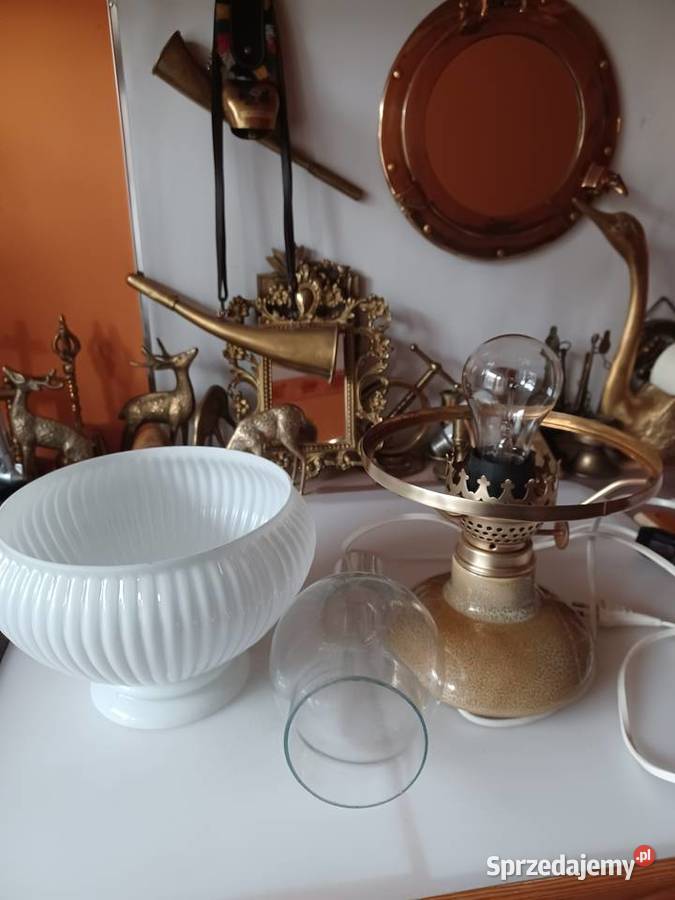 Piękna lampka stołowa z czasów PRL Wałbrzych Poznań