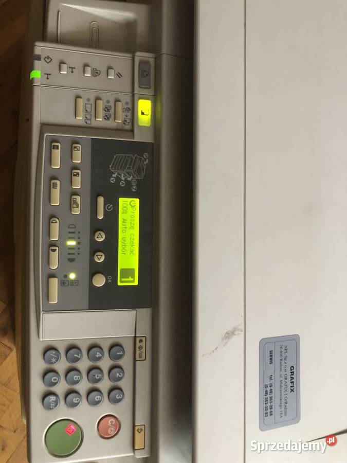 Kserokopiarka RICOH AFICIO 1080 mało używana mazowieckie Grójec