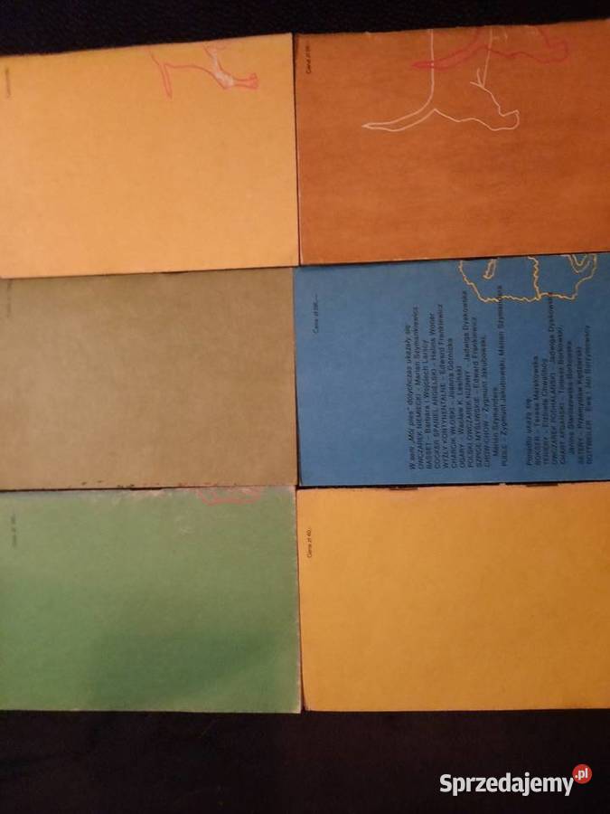 Książeczki z opisem 6ras psów w stanie kpl6 4500 Wrocław