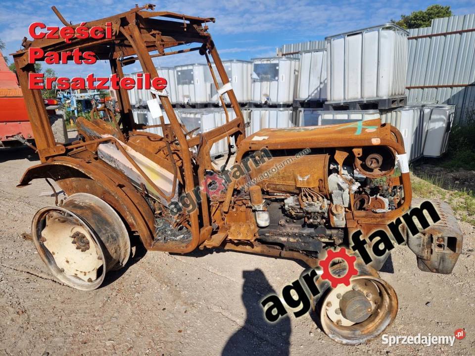 Renault 7014 części skrzynia biegów silnik oś Byków