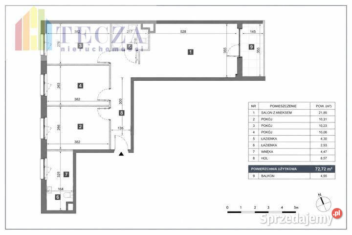 Mieszkanie do sprzedania 727m2 4pokojowe Warszawa