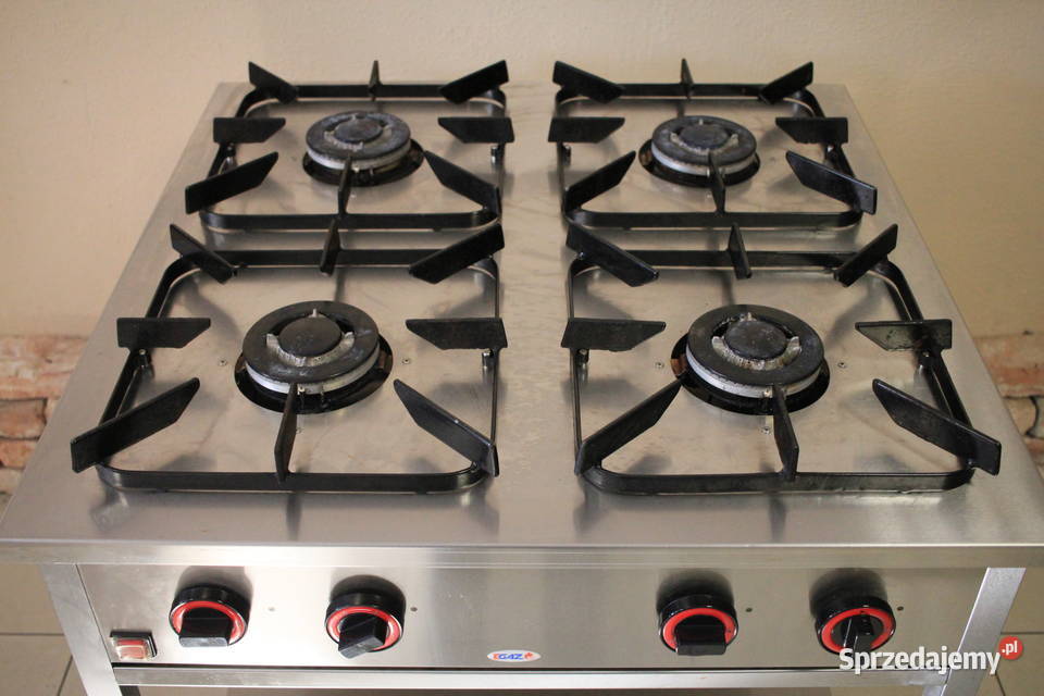 Kuchnia gazowa 4 palniki z półką 18 kW Egaz 144 Gastronomia Pszczyna