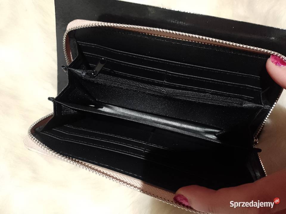 Paris Ekskluzywny duży portfel damski Top małopolskie Kraków
