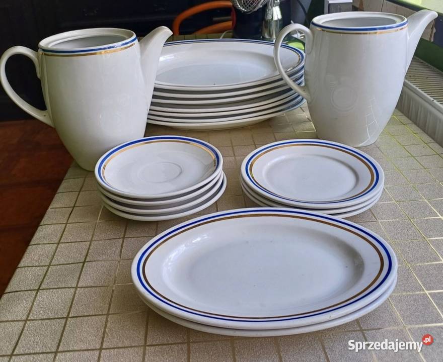 18 częściowy zestaw PRL vintage Lubiana z dolnośląskie Kowary