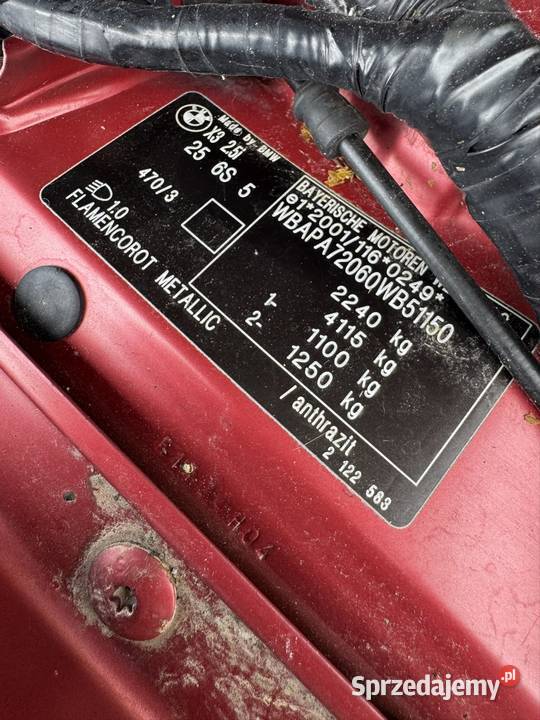 BMW X3 e83 25 benzynalpg na części Klątwy